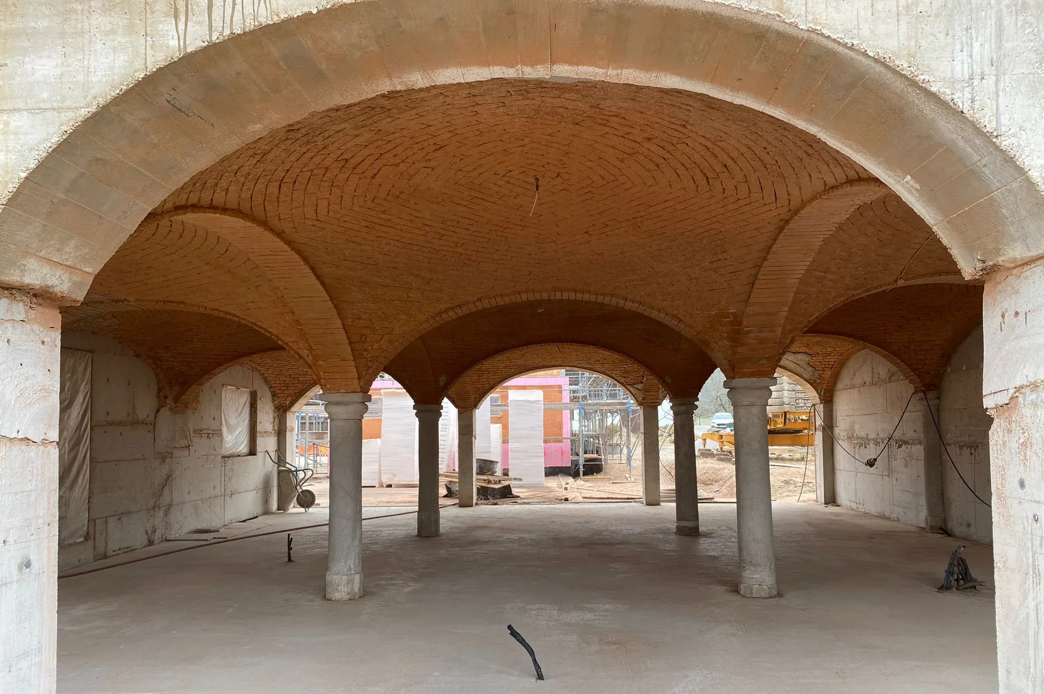 Rohrdorf Sandstrahlen Gewölbe 3